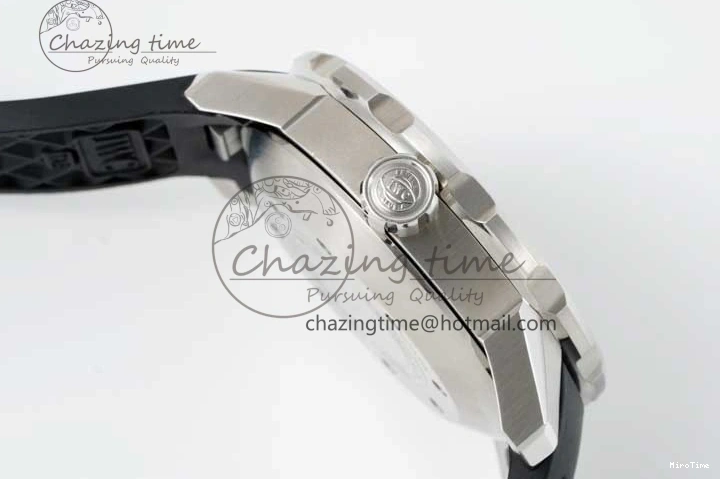 MIROTIME 0426 Aquatimer Automatic SS RSF 1:1 Best Edition White Orange Dial on Black Rubber Strap A Supportive 7069